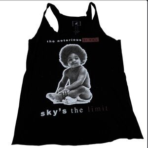 Brooklyn Mint Black Notorious BIG Racerback Tank Top Size Medium